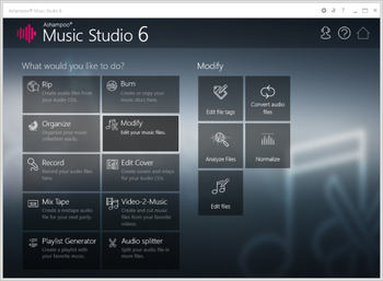 Ashampoo Music Studio screenshot