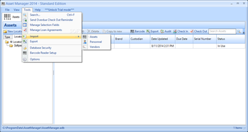 Asset Manager - Standard Edition screenshot 6