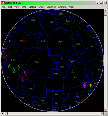 Astrolog screenshot