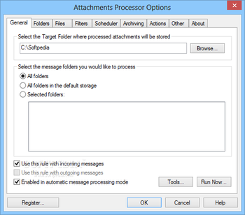 Attachments Processor for Outlook screenshot 4