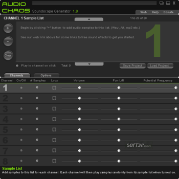 Audio Chaos Soundscape Generator screenshot 3