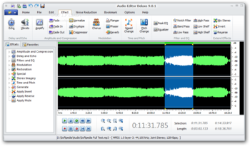 Audio Editor Deluxe screenshot 5