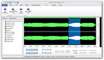 Audio Editor Deluxe screenshot 7
