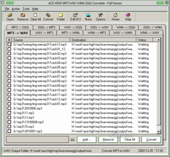 Audio MP3 Converter screenshot 2