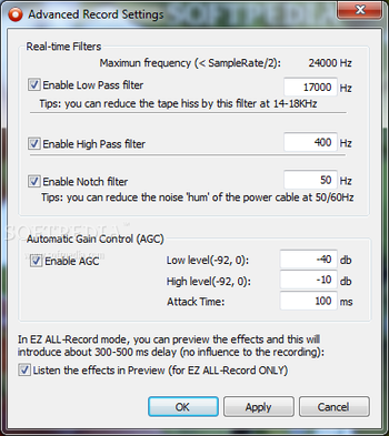 Audio Recorder Platinum screenshot 3