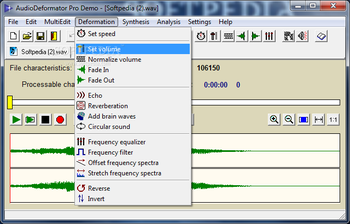 AudioDeformator Pro screenshot 2