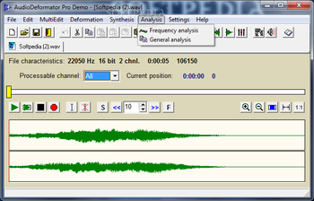AudioDeformator Pro screenshot 5