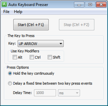 Auto Keyboard Presser screenshot