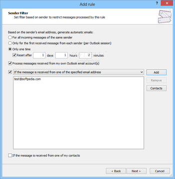 Auto Reply Manager for Outlook screenshot 6