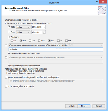Auto Reply Manager for Outlook screenshot 7