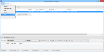 Automatic Email Processor screenshot 2