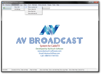 A/V Broadcast System for Cable TV screenshot 2