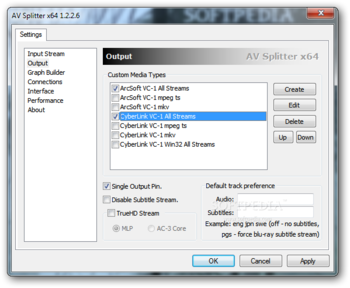 AV Splitter screenshot 2