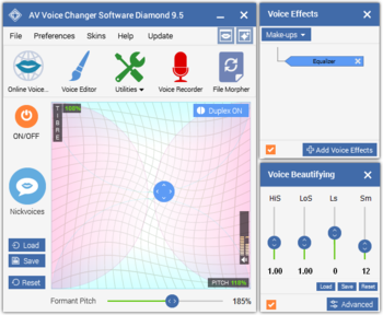 AV Voice Changer Software Diamond screenshot 3