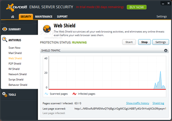 Avast Email Server Security screenshot 5