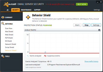 Avast Email Server Security screenshot 8