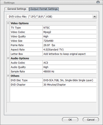 AVI DivX to DVD SVCD VCD Converter screenshot 3