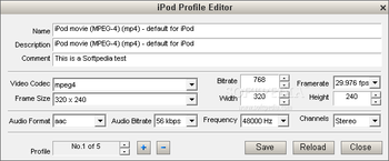 AVOne iPod Video Converter screenshot 2