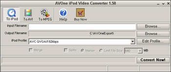AVOne iPod Video Converter screenshot 3