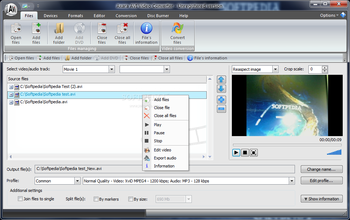 Axara AVI Video Converter screenshot