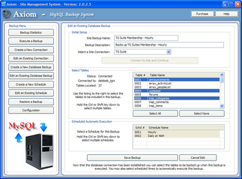 Axiom Site Management System screenshot 2