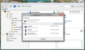 B-Folders Desktop Edition screenshot