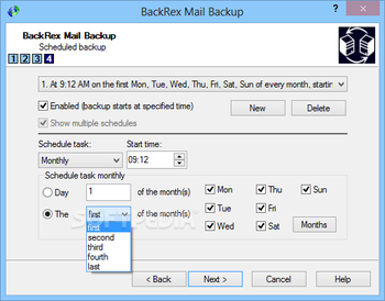 BackRex Mail Backup screenshot 4