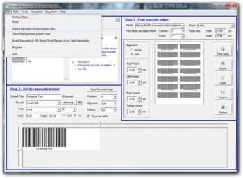 Barcode Generator & Overprinter screenshot 2