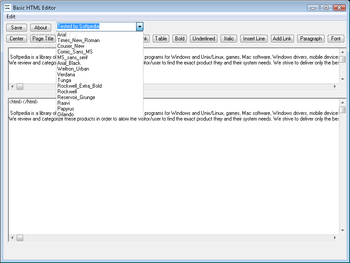 Basic HTML Editor screenshot 2