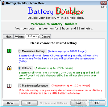 Battery Doubler screenshot 3