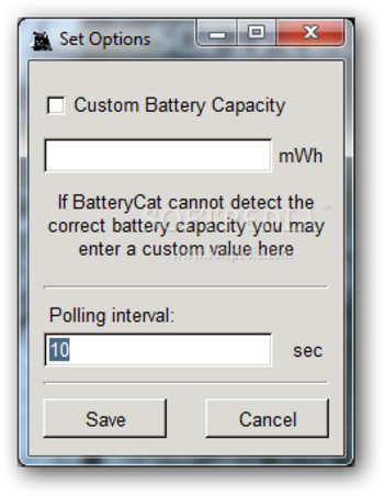 BatteryCat screenshot 2