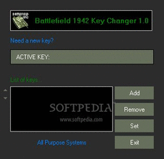 Battlefield 1942 CD Key Changer screenshot