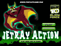 Ben 10 Alien force: Jetray Action screenshot