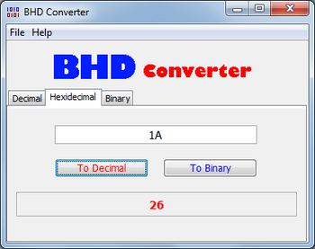 BHD Converter screenshot 2