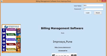 Billing and Inventroy Software with Barcode screenshot