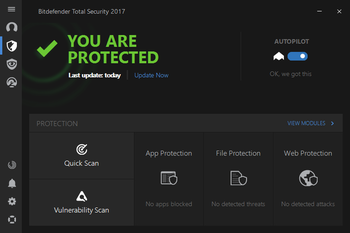 Bitdefender Antivirus Plus 2017 screenshot