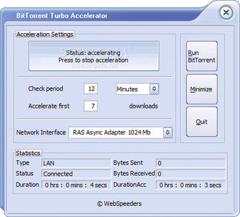 BitTorrent Turbo Accelerator screenshot