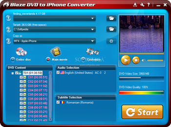 Blaze iPhone Converter Suite screenshot 2