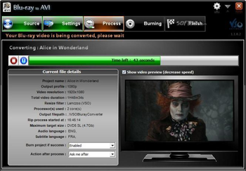 Blu-ray to Avi screenshot 3