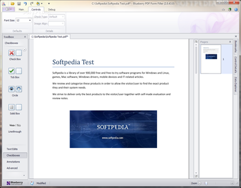 Blueberry PDF Form Filler screenshot 2