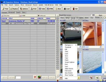 Boat Sales Organizer Deluxe screenshot 2