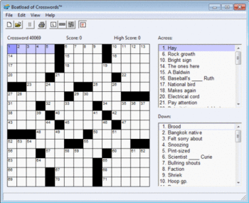Boatload of Crosswords screenshot