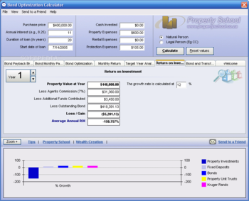 Bond Optimizer Software Suite screenshot 3