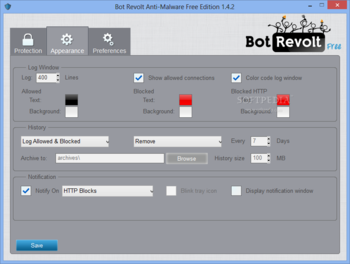 Bot Revolt Anti-Malware Free Edition (formerly BotRevolt) screenshot 2