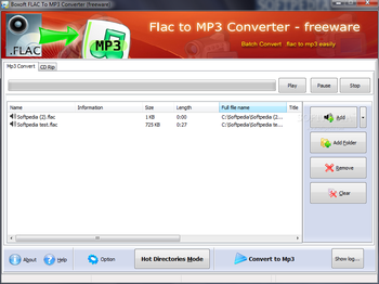 Boxoft FLAC to MP3 Converter screenshot 2