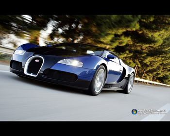 Bugatti Veyron Windows 7 Theme screenshot
