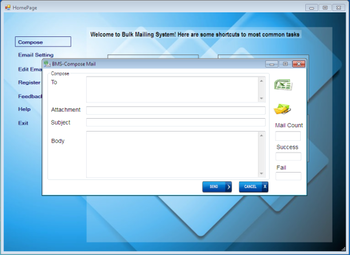 Bulk Mailing System screenshot 3