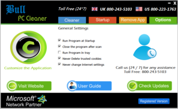 Bull Softwares PC Cleaner screenshot 6
