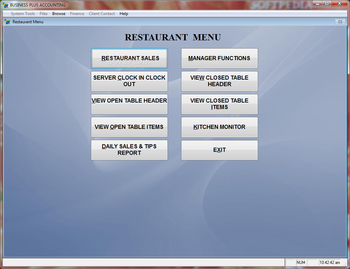 Business Plus Accounting Restaurant Professional screenshot 20