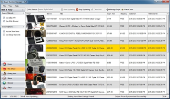 Buyer Auction Manager screenshot